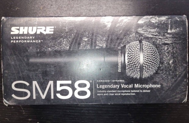 Shure SM58 Dinamikus nekmikrofon