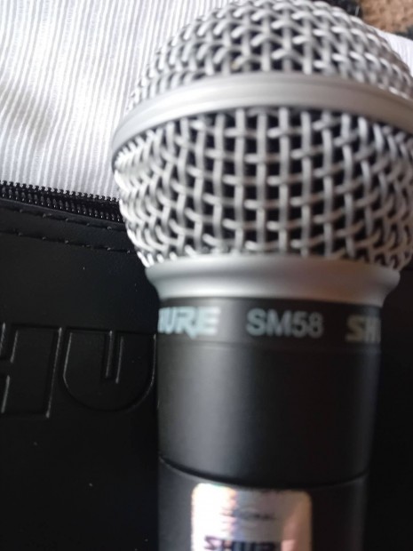 Shure SM 58 mikrofon új ,műbőr tokjában Eladó