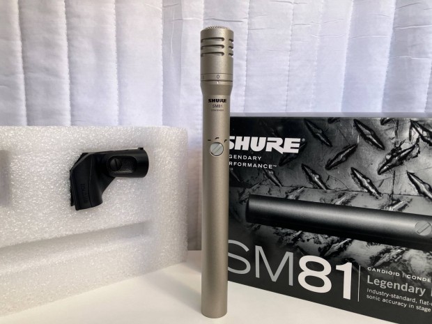 Shure sm81 mikrofon jszer elad!