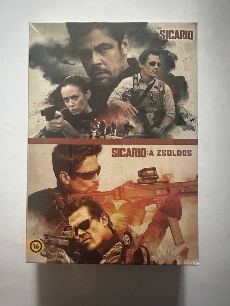 Sicario 1,2rsz (dszdobozos 2lemezes) dvd