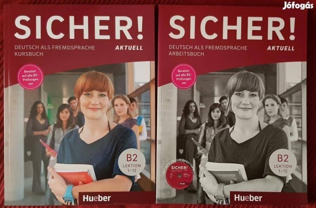 Sicher! Aktuell Kursbuch + Arbeitsbuch B2, tanknyv + munkafzet