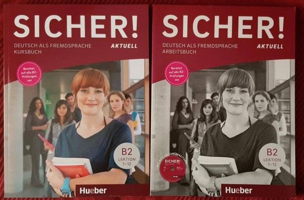 Sicher! Aktuell Kursbuch + Arbeitsbuch B2, tanknyv + munkafzet