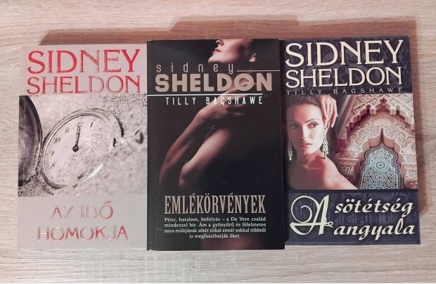 Sidney Sheldon Az id homokja Emlkrvnyek A sttsg angyala knyvek