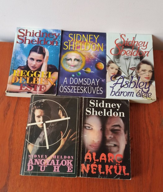 Sidney Sheldon knyvcsomag / 5 db knyv