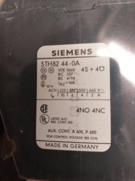Siemens 3TH8244-0A mgneskapcsol