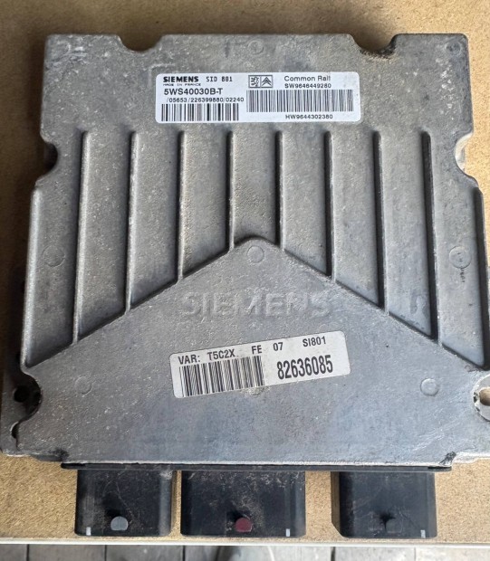 Siemens 5WS40030B-T motorvezerl 9646449280