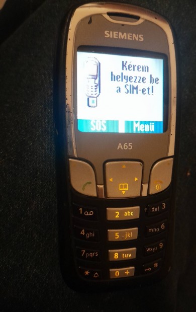 Siemens A65 nyomgombos mobiltelefon 