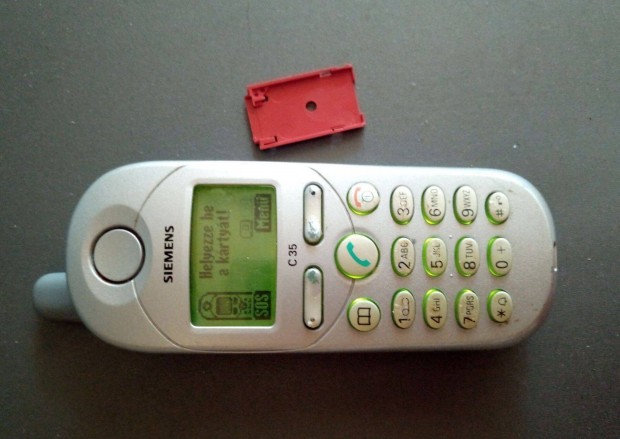 Siemens C35 silver telefon (krtyafggetlen)