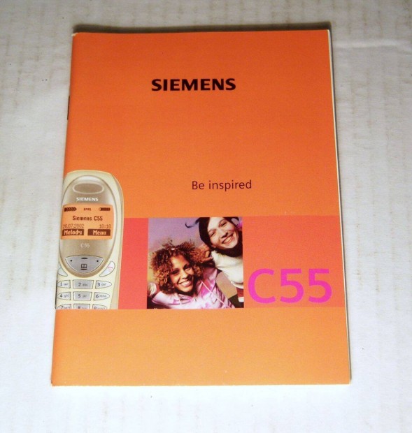 Siemens C55 User Guide (2002) Angol nyelv