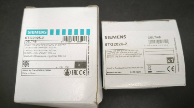 Siemens Delta villamos szerelvnyek USB tlt s adattviteli aljzat 