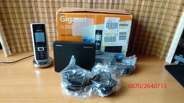 Siemens Gigaset SL550 vezetkes hordozhat telefon (24)