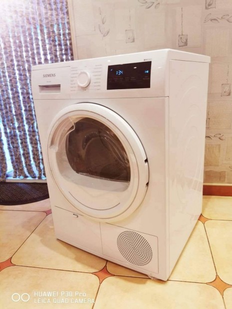 Siemens IQ 3 8 kilós Hőszivattyús Szarítógep!Újszerű!