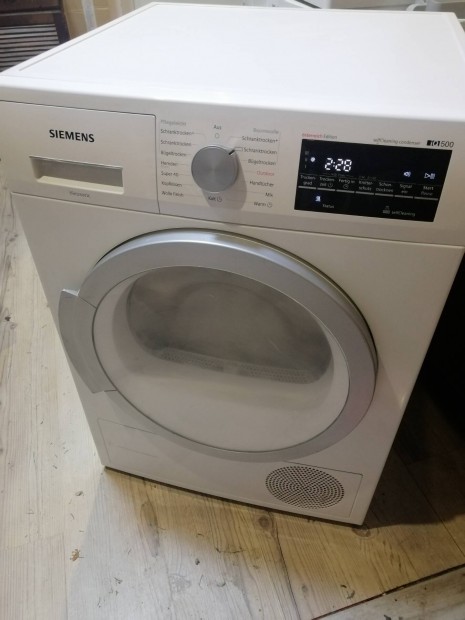 Siemens IQ 500 premium 8kg hszivattys szrtgp. 