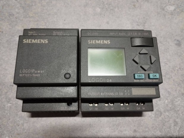 Siemens PLC Logo 24 + tapegyseg