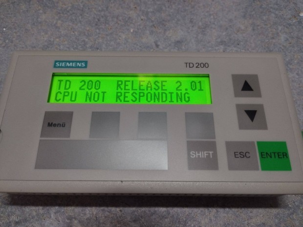 Siemens PLC TD-200 operator panel