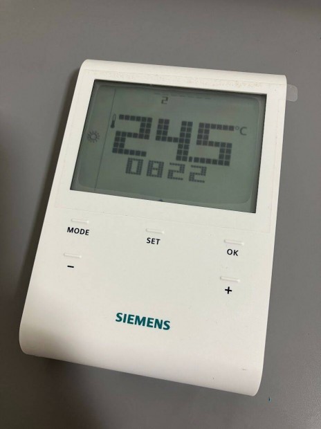 Siemens RDE100.1 heti programozs termosztt