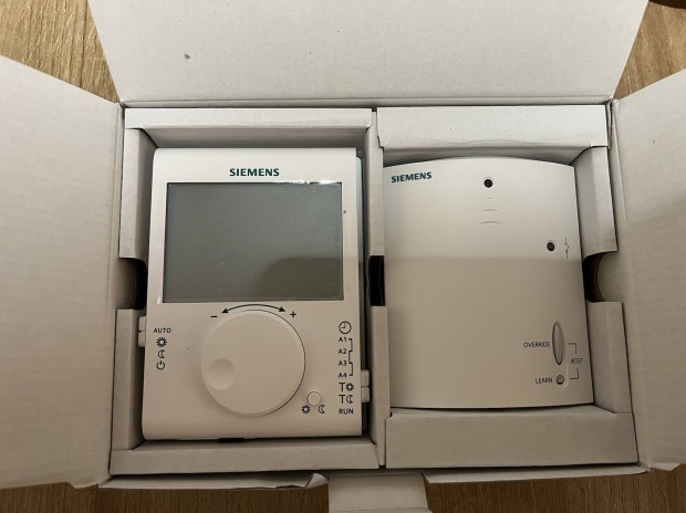 Siemens RDJ100RF/SET Rdifrekvencis szobatermosztt LCD-kijelzvel