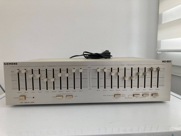 Siemens RQ600 eqvalizer 2x10 csatornás
