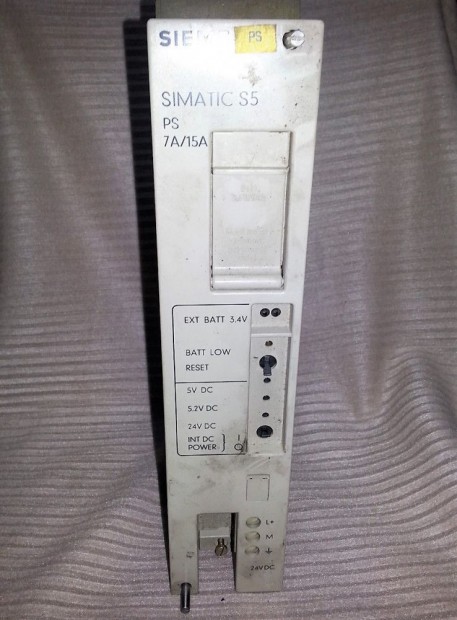 Siemens S5 7A/15A (DIN41752) Modulris tpegysg /ax104