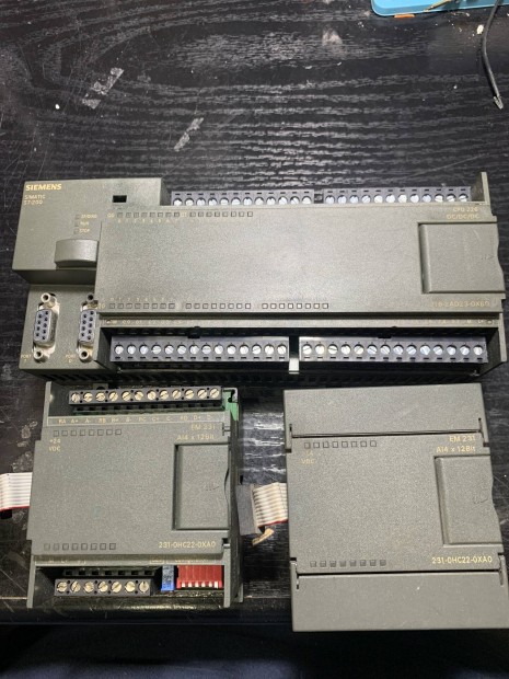 Siemens S7-200 PLC s 2db 4ch analog input modul Alkatrsznek