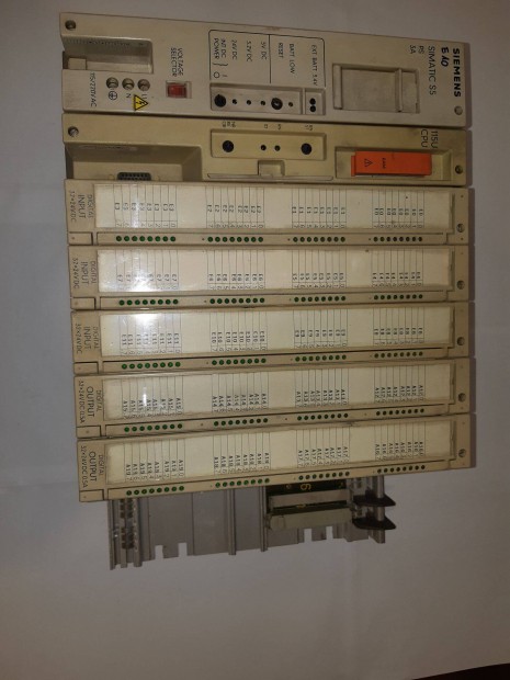 Siemens Simatic S5 PLC 115U CPU + modulok #242