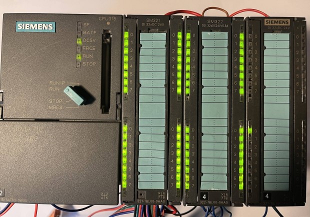 Siemens Simatic S7 300 PLC konfig. eladó