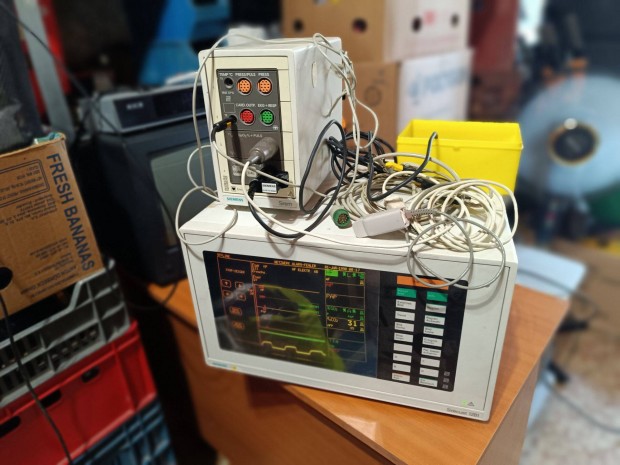 Siemens Sirecust 1281 orvosi műszer őrző monitor (zozizo)