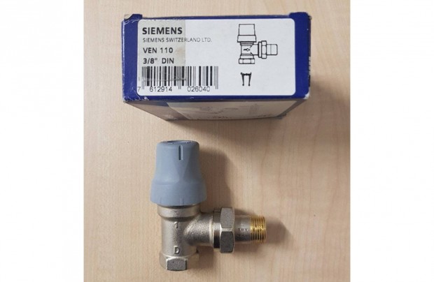 Siemens VEN110 sarok termosztatikus raditorszelep