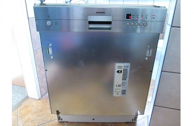 Siemens bepthet 12 tertkes Inox mosogatgp A+