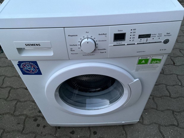 Siemens előltöltős mosógép A+ 6 kg