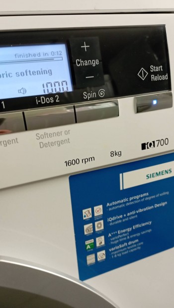 Siemens iq700 8kg 1600 rpm elltlts 