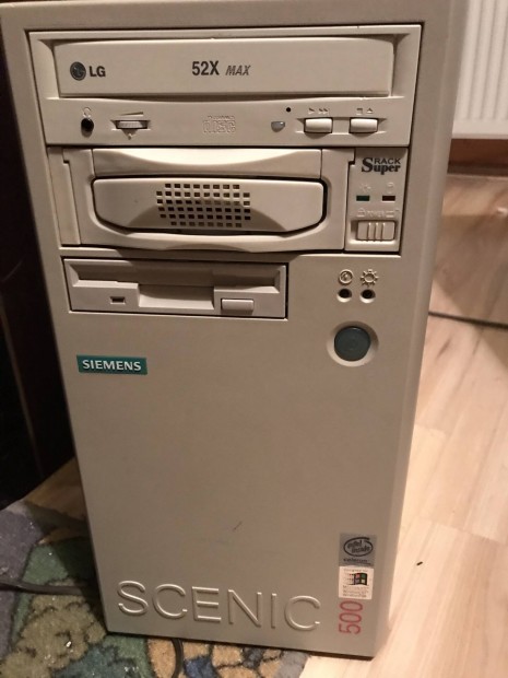 Siemens scenic 500 retro szmtgp pc teleptett windows xp