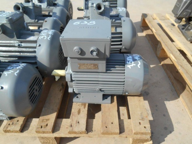 Siemens villanymotor (azonost: 638) teljestmny: 1,5kW, 1420 ford