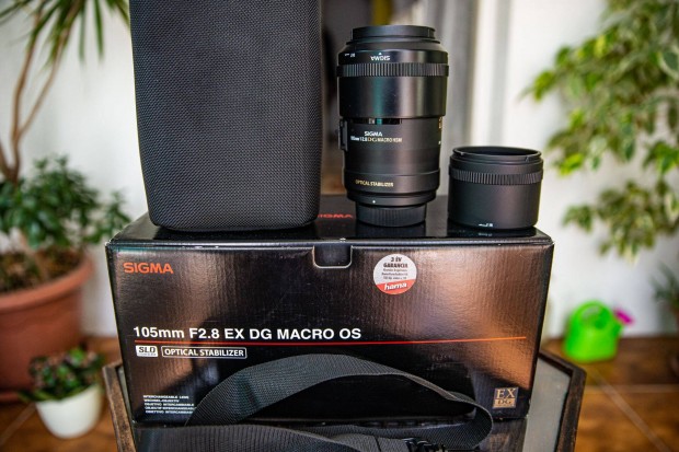 Sigma 105mm F2.8 EX DG Macro Os objektv Nikon