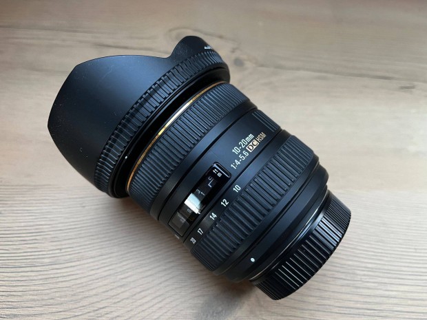 Sigma 10-20mm f/4-5,6 EX DC HSM Nikon objektv