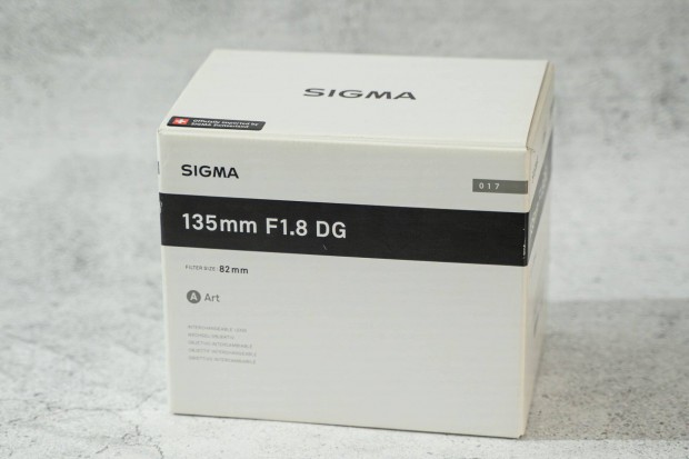 Sigma 135mm F 1.8 DG ART