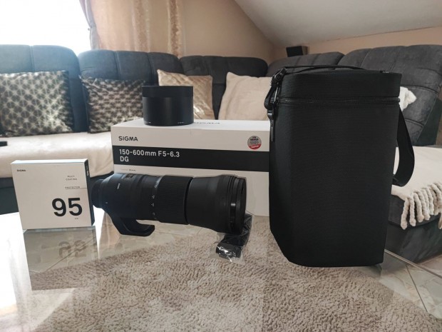 Sigma 150-600 mm teleobjektív (nikon)