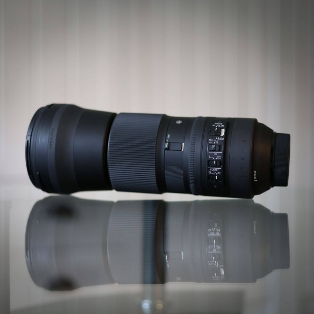 Sigma 150-600mm f/5-6.3 objektv ( Nikon ) +UV szr -jszer- 150-600