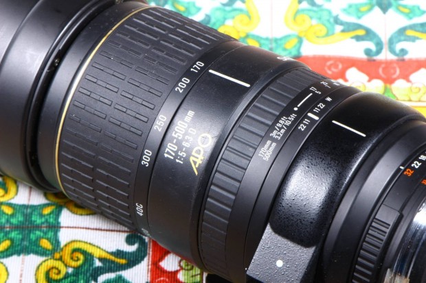 Sigma 170-500mm 5-6.3 D Apo Nikon af objektv 