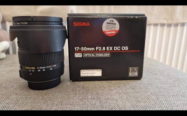 Sigma 17-50mm f2.8 objektv Nikonra