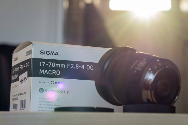 Sigma 17-70mm 1:2.8-4 DC Macro Contemporary (Canon EF-S) + Hoya UV sz