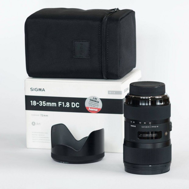 Sigma 18-35 mm F1.8 Art (Nikon) elad!