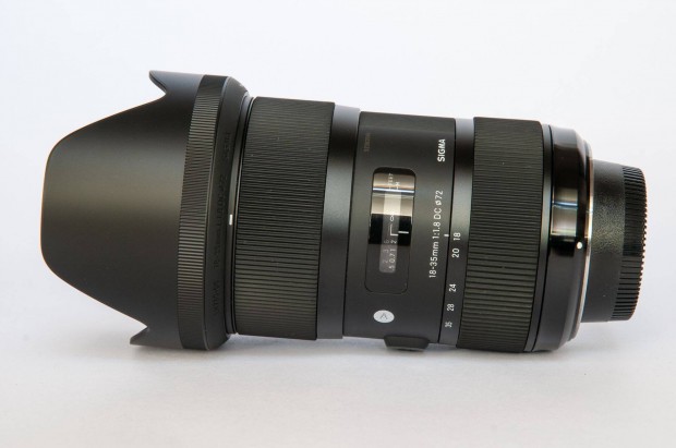 Sigma 18-35mm 1.8 DC HSM ART fnyers zoom Nikon DX vzra