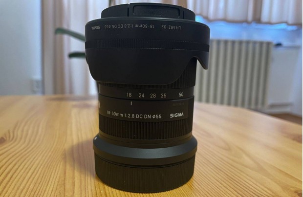 Sigma 18-50mm f/2.8 DC DN Contemporary Canon RF + 3db Szr
