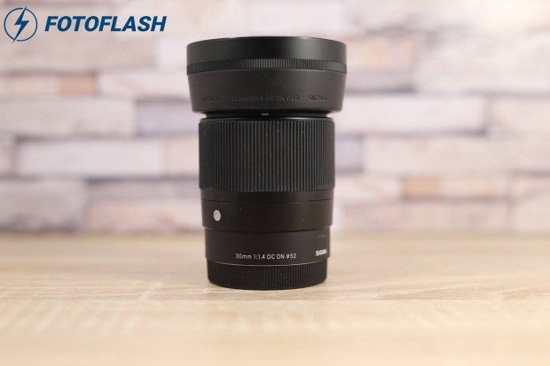 Sigma 30mm f1.4 DC DN (Sony E) - 6 hnap garancia