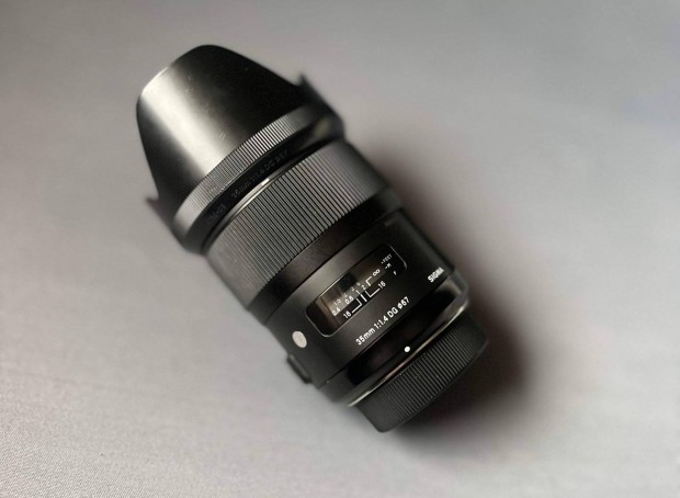 Sigma 35mm f1.4 ART Canon szrkkel szettben