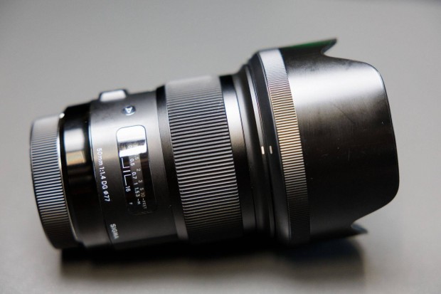 Sigma 50 1.4 ART Canon objektv lencse