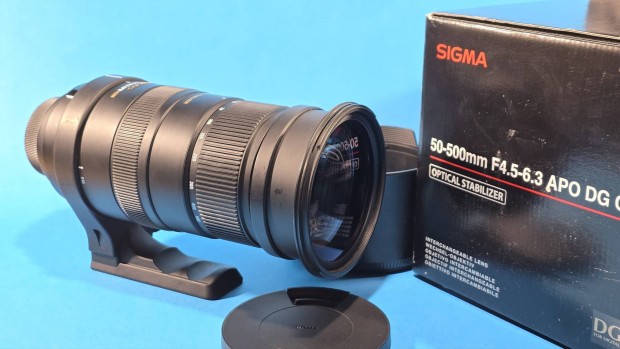 Sigma 50-500mm apo dg OS objektv nikon 50-500