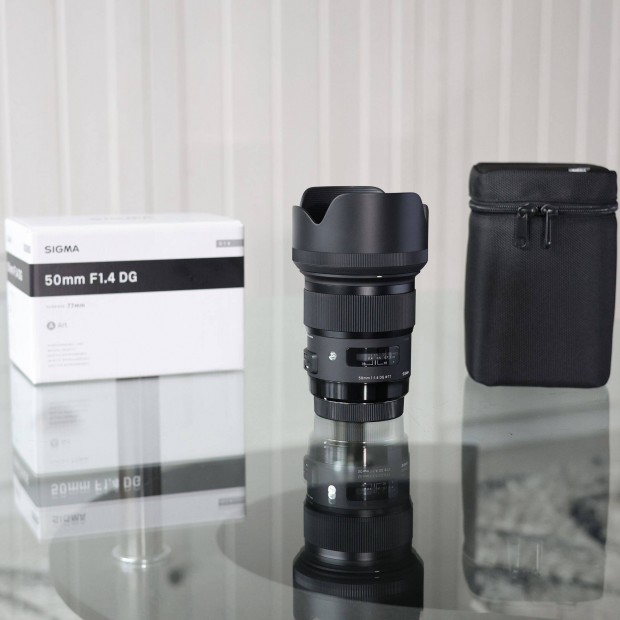 Sigma 50mm f/1.4 DG HSM Art ( Canon ) -Újszerű- 50