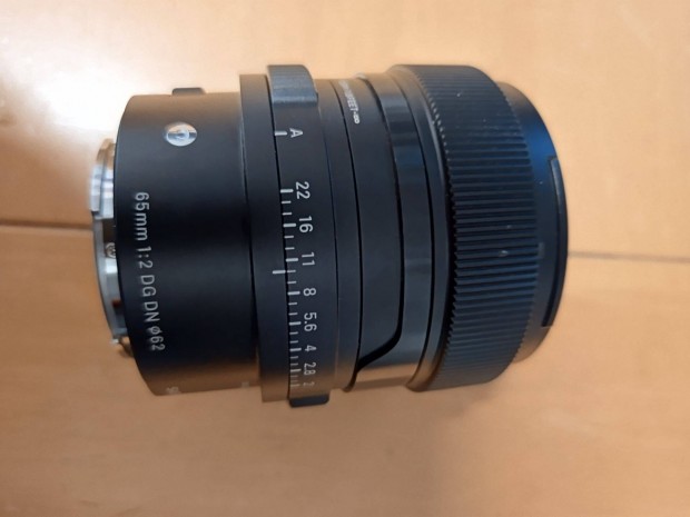 Sigma 65mm f/2 DG DN jszer full frame objektv